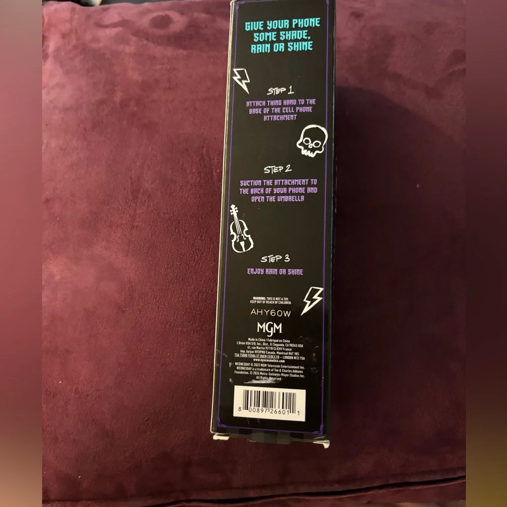 NYX Professional Makeup WEDNESDAY Phone Umbrella….Hysterial